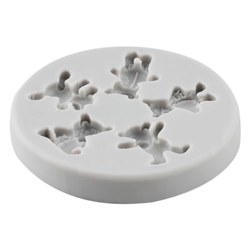 Bear Polymer Clay Mold Bear Silicone Molds for DIY Crafts Air Dry Plaster Polymer Clay Epoxy Resin Casting Jewelry Making - color: Style B