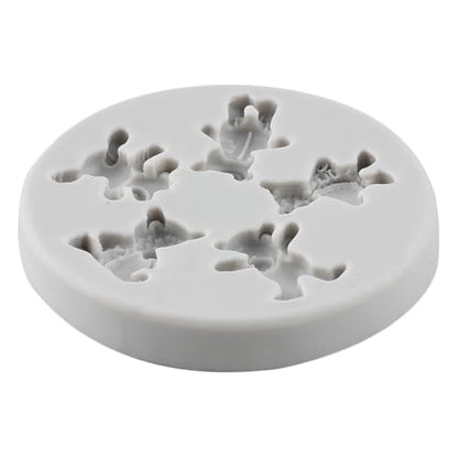 Bear Polymer Clay Mold Bear Silicone Molds for DIY Crafts Air Dry Plaster Polymer Clay Epoxy Resin Casting Jewelry Making - color: Style B