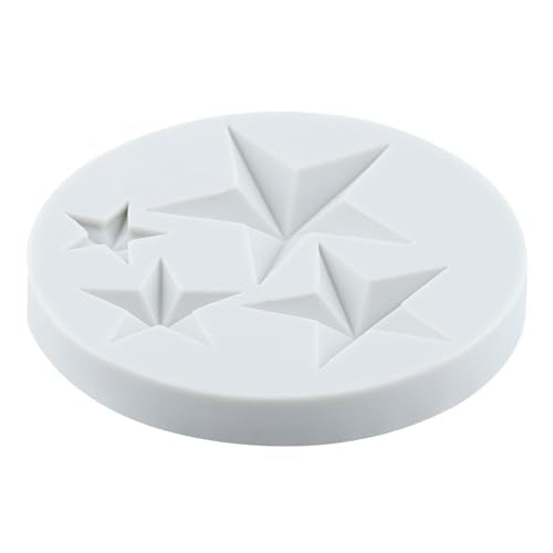 Star Polymer Clay Mold Five Pointed Star Silicone Molds for DIY Crafts Air Dry Plaster Polymer Clay Epoxy Resin Casting Jewelry Making - color: Style B