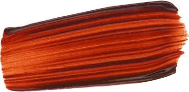 GOLDEN Fluid Acrylics, Transparent Red Iron Oxide, 4 fl. oz. Bottle, Professional Acrylic Paint, Transparent