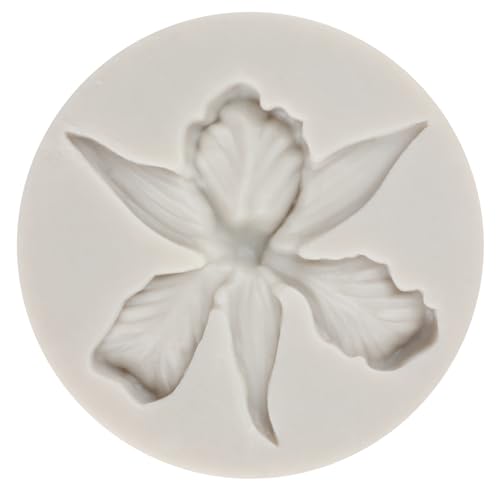 Orchid Flower Silicone Molds Orchid Polymer Clay Mold for DIY Crafts Epoxy Resin Casting Air Dry Polymer Clay Plaster Jewelry Making - color: Style P