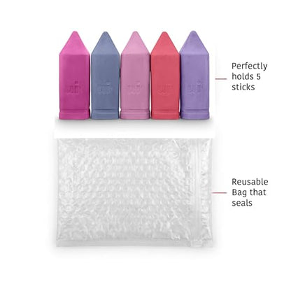 Urban Infant Non-Toxic Sidewalk Chalk for Toddlers and Kids - Washable Outdoor Jumbo Chalk - Berry Land - color: Berry Land