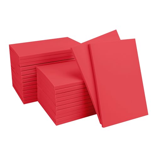 25 Pcs 4"x6" Rubber Carving Blocks, Linoleum Blocks, Stamp Carving Blocks for Printmaking, Linocut Artists, Crafts and More,red by KUKLIPJIM. - color: 25 Pcs 4"x6" Red, size: 25 Pcs 4"x6"