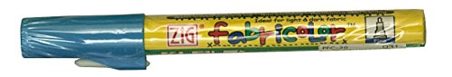 Zig Fabricolor Fine Tip Marker, 2mm, Light Blue