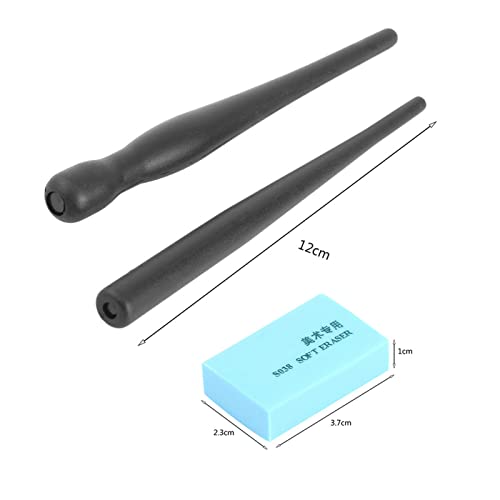 Estink Manga Cartoon Comic Dip Pen Set, Calligraphy Pens with 2 Pen Holders and 5 Replacement Nibs for Drawing Painting