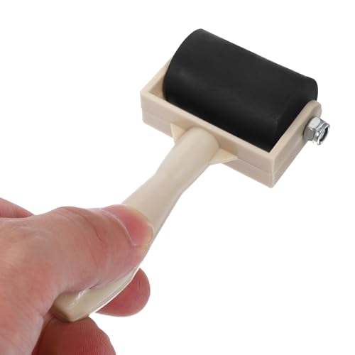 Ciieeo 5 Pcs Brayer Roller Set for Printmaking with Rubber Ink Brayers for Kids Art Projects Stamping Painting and Glue Spreading Tools 3.74X1.96X0.78In Each