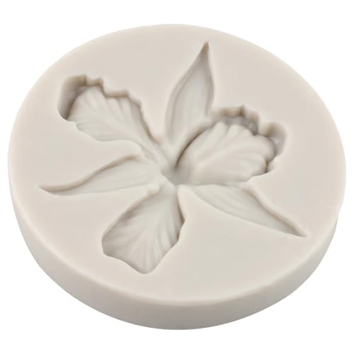 Orchid Flower Silicone Molds Orchid Polymer Clay Mold for DIY Crafts Epoxy Resin Casting Air Dry Polymer Clay Plaster Jewelry Making - color: Style P