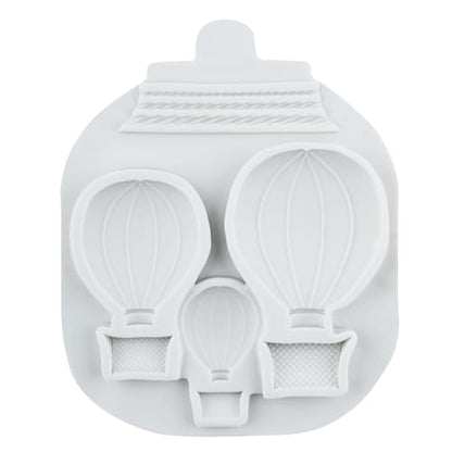 Hot Air Balloon Polymer Clay Mold Hot Air Balloon Silicone Molds for DIY Crafts Epoxy Resin Casting Air Dry Polymer Clay Plaster Jewelry Making - color: Style D