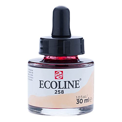 Ecoline Liquid Watercolour Bottle 30 ml Apricot 258 (11252581) - color: Apricot