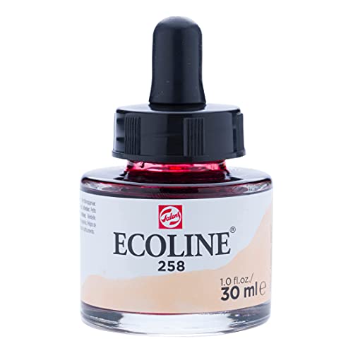 Ecoline Liquid Watercolour Bottle 30 ml Apricot 258 (11252581) - color: Apricot