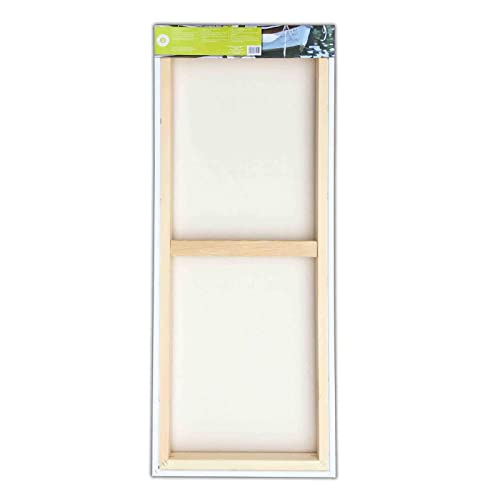 Artist's Loft 16" x 40" Level 3 Gallery Wrapped Heavy Duty Canvas - Archival, Acid Free Cotton Canvas for Acrylic and Oil Paint - Bulk 6 Pack - size: 16\ x 40\