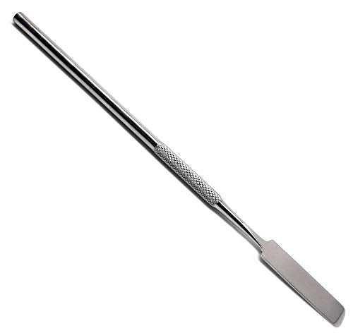 Dental Cement Mixing Spatulas Single Ended Lab Wax Modeling Stainless Steel 4 Pcs Instruments