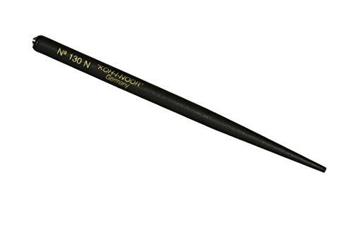 Koh-I-Noor Wooden Pen Holder for Lettering Points, For Drafting and Drawing, Black, 1 Each (130N.BLA) - size: 1 Count (Pack of 1), style: For Lettering Points
