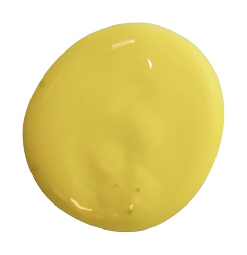 School Smart Tempera Paint, Yellow, 1 Quart Bottle - color: Yellow