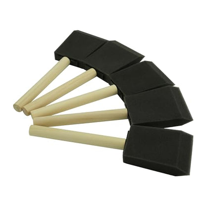 Poly Foam Brushes 2inch 48pcs, High Density Foam Paint Brush for Painting, Staining, Paint Sponges - size: 2inch 48pcs