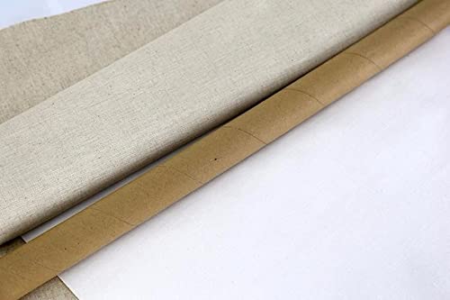 Painting Canvas Roll 48cm Wide Artist Blank Oil Painting Canvas Roll for Stretched Canvas Natural Cotton Canvas Fabric - color: 10 Meters
