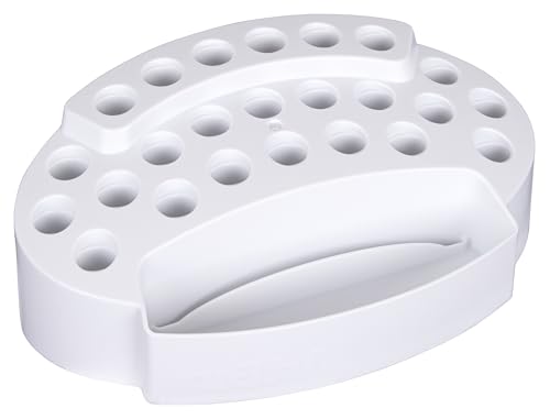 ArtBin 6974AG Desktop Accessory Storage with 24 Slots, [1] Art & Craft Organizer, White