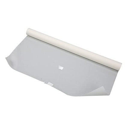 OVAQUIXI Tracing Paper Roll 24 Inch x 50 Yards 78% Translucency White Sketch and Trace Paper Pattern Drafting with 1-inch Core for Sketching Drawing Sewing Patterns (62cmx23m) - size: 62cmx23m