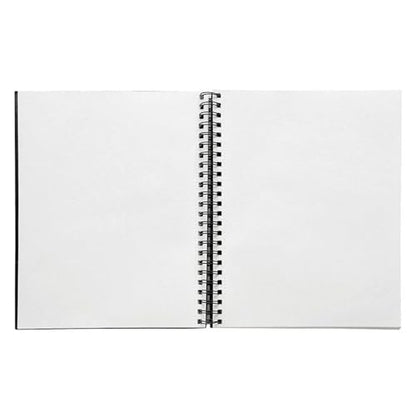 KINGART Hardcover Sketchbook Journal – 9x12 Inch, 1-Pack – Heavyweight Acid-Free Blank Drawing Notebook for Studio Sketching and Art Preservation