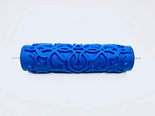 Pattern Paint Roller - 7" Roller (Moroccan Damask Pattern) - color: Moroccan Damask Pattern