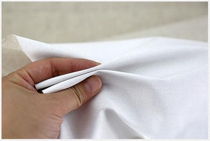 Cotton Canvas Roll, Primed Cotton Linen Blend Canvas Roll for Painting 10m Widths 28-88cm(Width 58cm 10m) - color: Width 58cm 10m