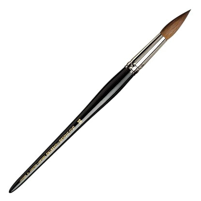 da Vinci Watercolor Series 10 Maestro Paint Brush, Round Kolinsky Red Sable, Size 18 - size: Size 18, style: Round Series 10