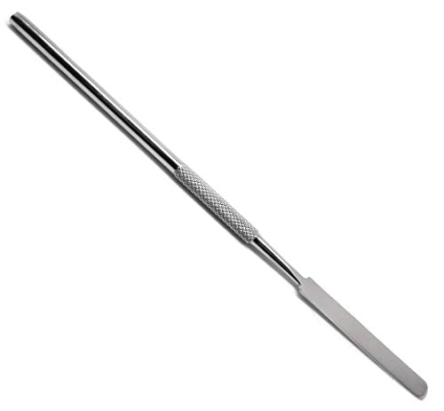 Dental Cement Mixing Spatulas Single Ended Lab Wax Modeling Stainless Steel 4 Pcs Instruments