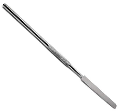 Dental Cement Mixing Spatulas Single Ended Lab Wax Modeling Stainless Steel 4 Pcs Instruments