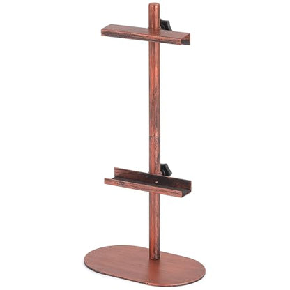Picture Easels for Display, Adjustable Tabletop Easel for Picture Frames up to 17.5", Metal Art Display Stand for Painting Signs Photos, Antique Easel Stands with Base for Home Office Galleries
