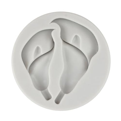 Flower Polymer Clay Mold Calla Lily Silicone Molds for DIY Crafts Air Dry Plaster Polymer Clay Epoxy Resin Casting Jewelry Making - color: Style T