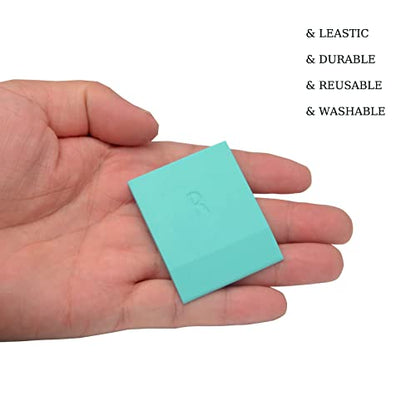 Chalk Paste Mini Squeegee 3Pack,Optimized for use with Mesh Backed Stencils and Transfers |Rubber Mini Squeegee for Screen Printing, Ink, and Chalk Paste
