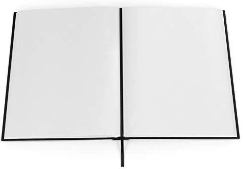 ARTEZA Hardcover Sketchbook, 8.5 x 11 in, 110 Sheets / 220 Pages, 68 lb / 100 GSM Acid-Free Drawing Paper with Ribbon Bookmark and Inner Pocket for Sketching, Drawing, and Journaling - size: 1 Pack