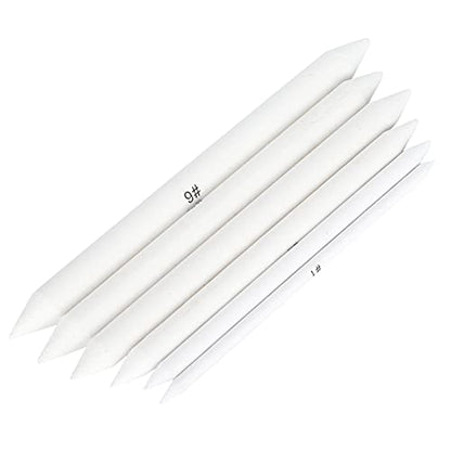 SUNGOOYUE Shading Tools for Drawing, Paper Blending Stumps and Tortillions Set, 6pcs Art Blender for Sketch Doodle Shading, Drawing Pencils Tool for Artists Students