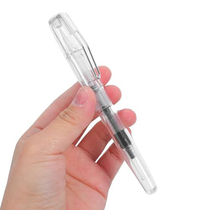 Operitacx Brush Pen Set Versatile Paper Compatibility 2pcs with Flexible Soft Nylon Brush Tip for Calligraphy Marker and Hand Lettering for Rice Paper for Mindful Writing Practice and Daily