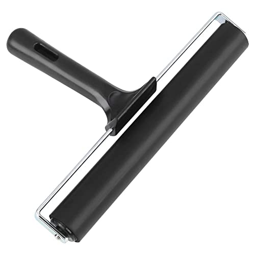 7.8 Inch Soft Rubber Brayer,Rubber Brayer Roller Paint Brush Ink Applicator Art Craft Oil Painting Tool