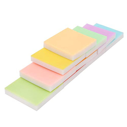 Rubber Stamp Carving Blocks, 10pcs Double Layer with Bright Full Colors, DIY Stamp Making Kit, Handcraft Stamps for Carv