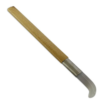 Jewellers Tools Hockey Flame Edged Agate Burnisher Metal Silver Clay 22Cm