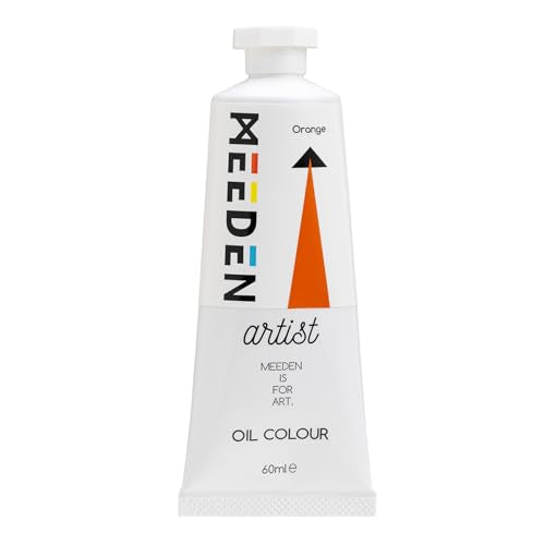 MEEDEN Artist Grade Oil Paint: Orange - 60ml/2oz Tube - Professional Art Paints for Canvas Painting - color: Orange, size: 2 Fl Oz (Pack of 1)