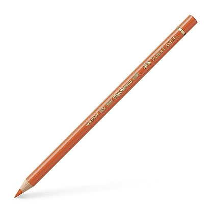 Faber-Castell Polychromos Artists' Single Pencil - Colour 113 Orange Glaze - color: Orange Glaze