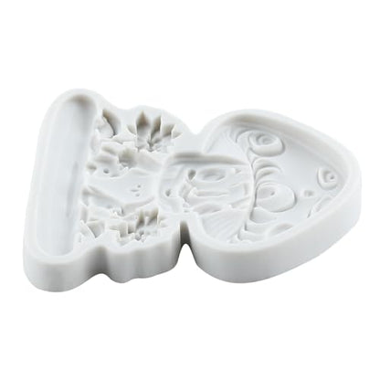Cartoon Mushroom Silicone Resin Molds Mushroom Polymer Clay Mold for DIY Crafts Epoxy Resin Casting Air Dry Polymer Clay Plaster Jewelry Making - color: Style E