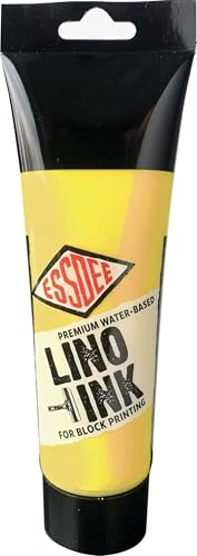 Essdee Block Printing Ink, Gold, 250ml