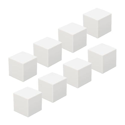 18 Pcs Rubber Carving Blocks for Stamps, Soft NonScrape Linoleum Block for Scrapbooking, 3x3x3cm Stamp Making Kit for DIY Crafts, Wedding Decor, and Album Art