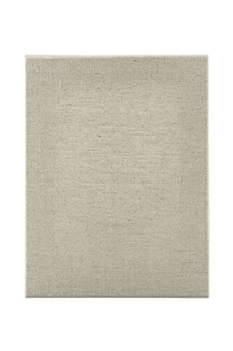 Senso Clear Primed Linen Stretched Canvas - Multi-Media Stretched Canvas for Oils, Acrylics, Pastels, & More! - 20x20 - size: 20x20"