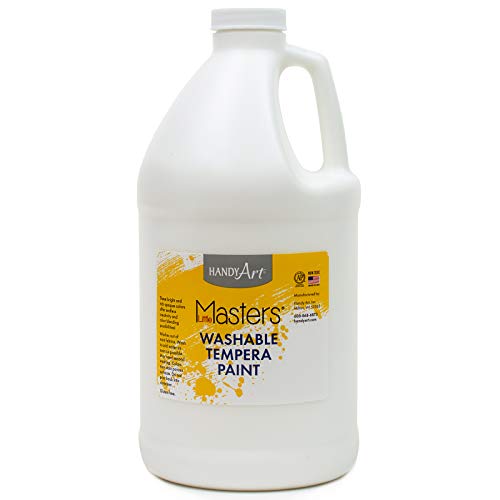 Little Masters Washable Tempera Paint - 64 oz (Pack of 1) - Red, White & Blue