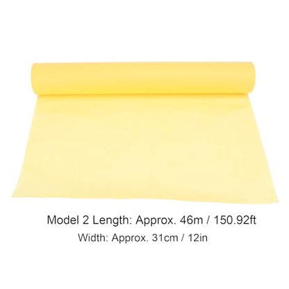 Tracing Paper Roll Transparent Sewing Sketching Crafts 12in Cuttable for Designer Artists Costume Manufacturer Gelb A3 A4 (23meter) (46meter) - size: 46meter, style: 46meter