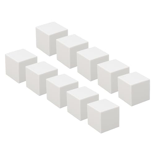 18 Pcs Rubber Carving Blocks for Stamps, Soft NonScrape Linoleum Block for Scrapbooking, 3x3x3cm Stamp Making Kit for DIY Crafts, Wedding Decor, and Album Art