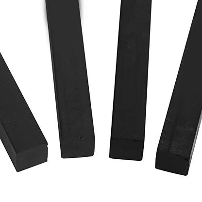 White Charcoal Pencils, Professional Drawing Pencil Set Wooden Sketching Supplies Drawing Graphite Accessories for Beginners and Artists