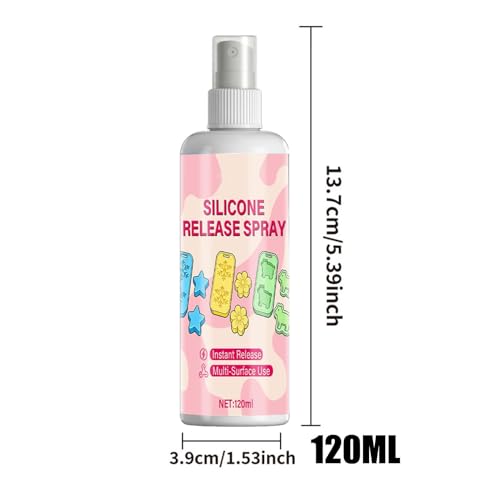 Mold Release Spray - 120ml Non-Stick Agent, Epoxy Release Agent for Separating, Exterior Releasing Device, Workshop Accessory with Crafting-Flair, Production Tool for Coating, Spraying and Detaching
