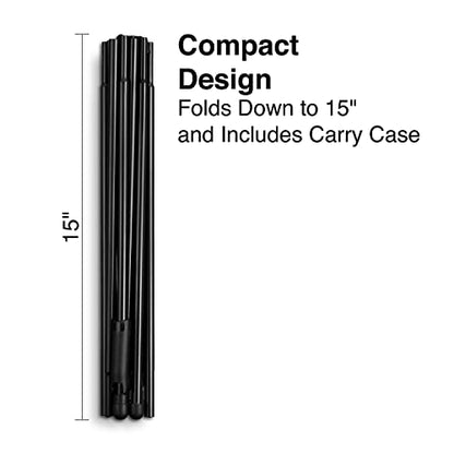 Staples Display Easel, 58-inch, Black Metal, 2/Pack - style: 2 Pack
