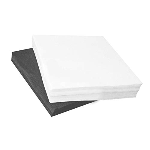 Ecotex® Screen Printing Test Pellons (White - 15" x 15" - 25 Pack) Disposable Test Screen Sheets for Screen Printing Pallet, Test Pellon Squares for Screen Printing Ink - Screen Printing Supplies - color: White